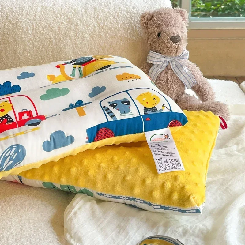 Baby Nursery Pillow - وسادة أطفال ناعمة، وسادة مخملية مريحة