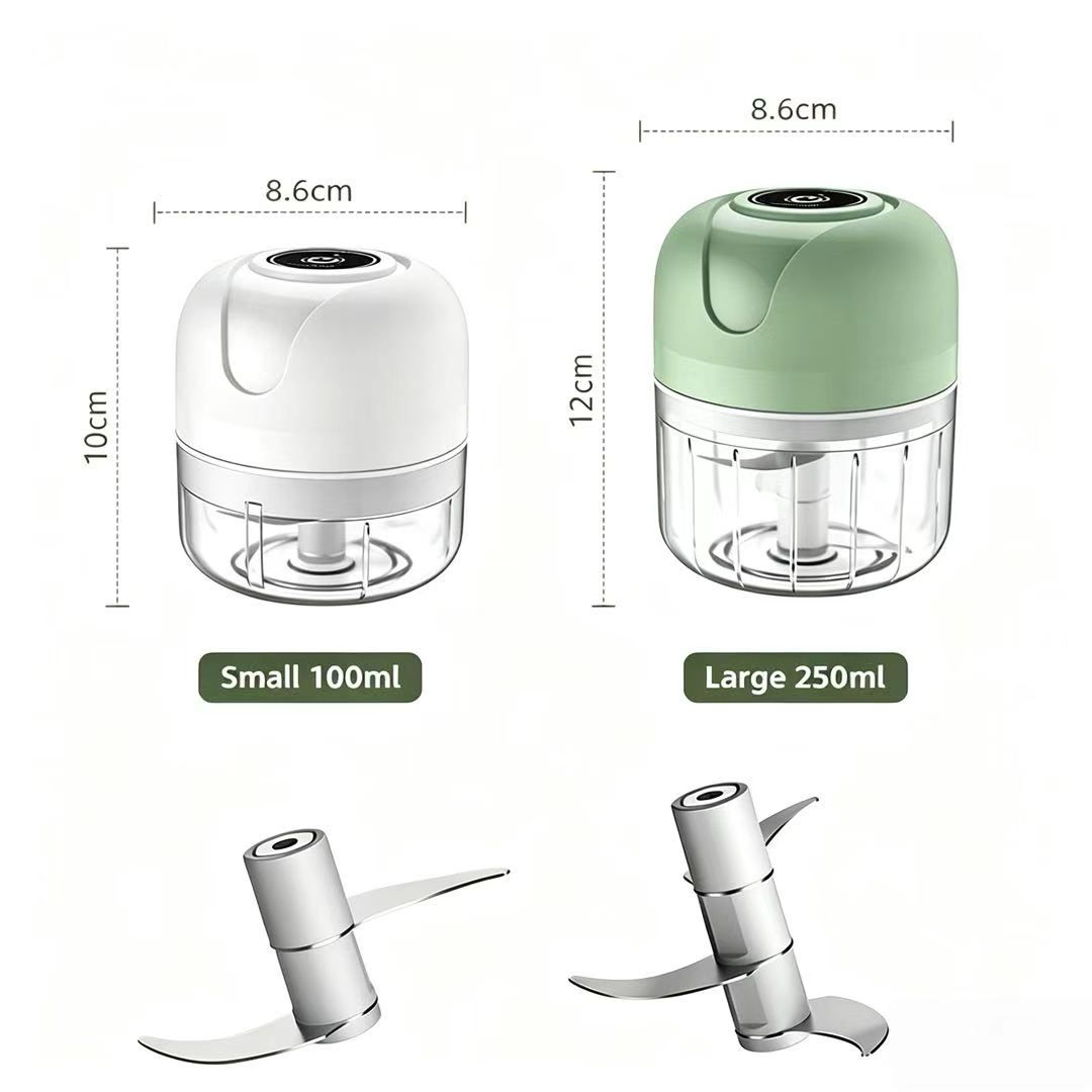 Baby Food Processor - مفرمة ثوم كهربائية قابلة لإعادة الشحن