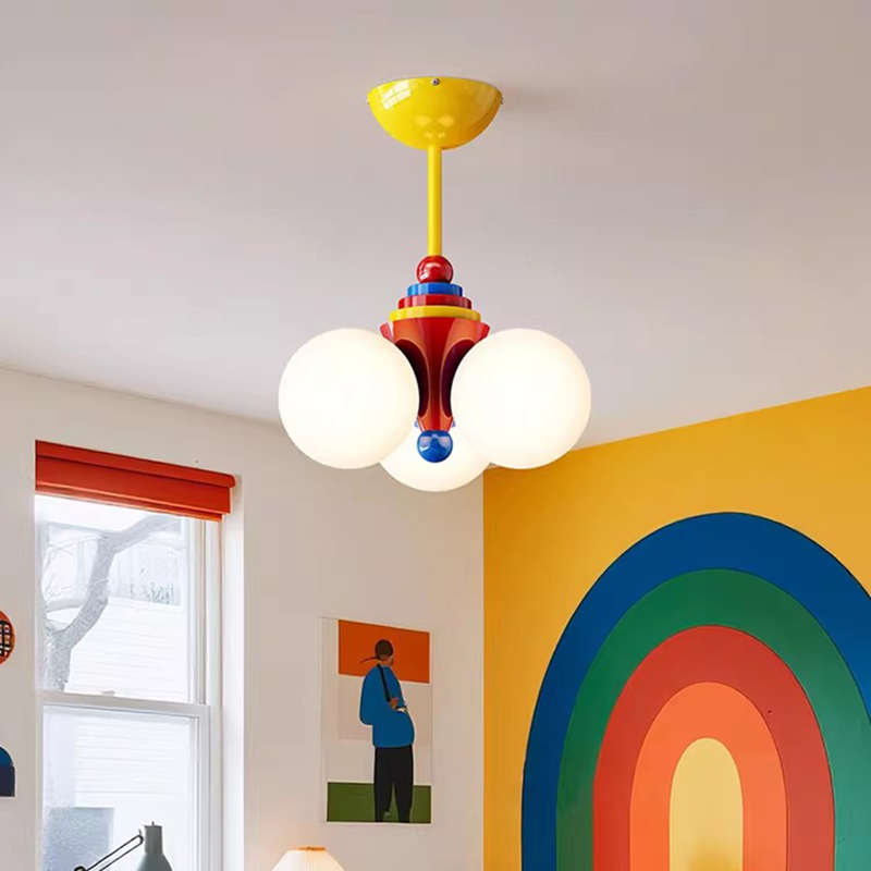 Baby Nursery Chandelier - غرفة الأطفال الثريات اللون ممفيس كرة