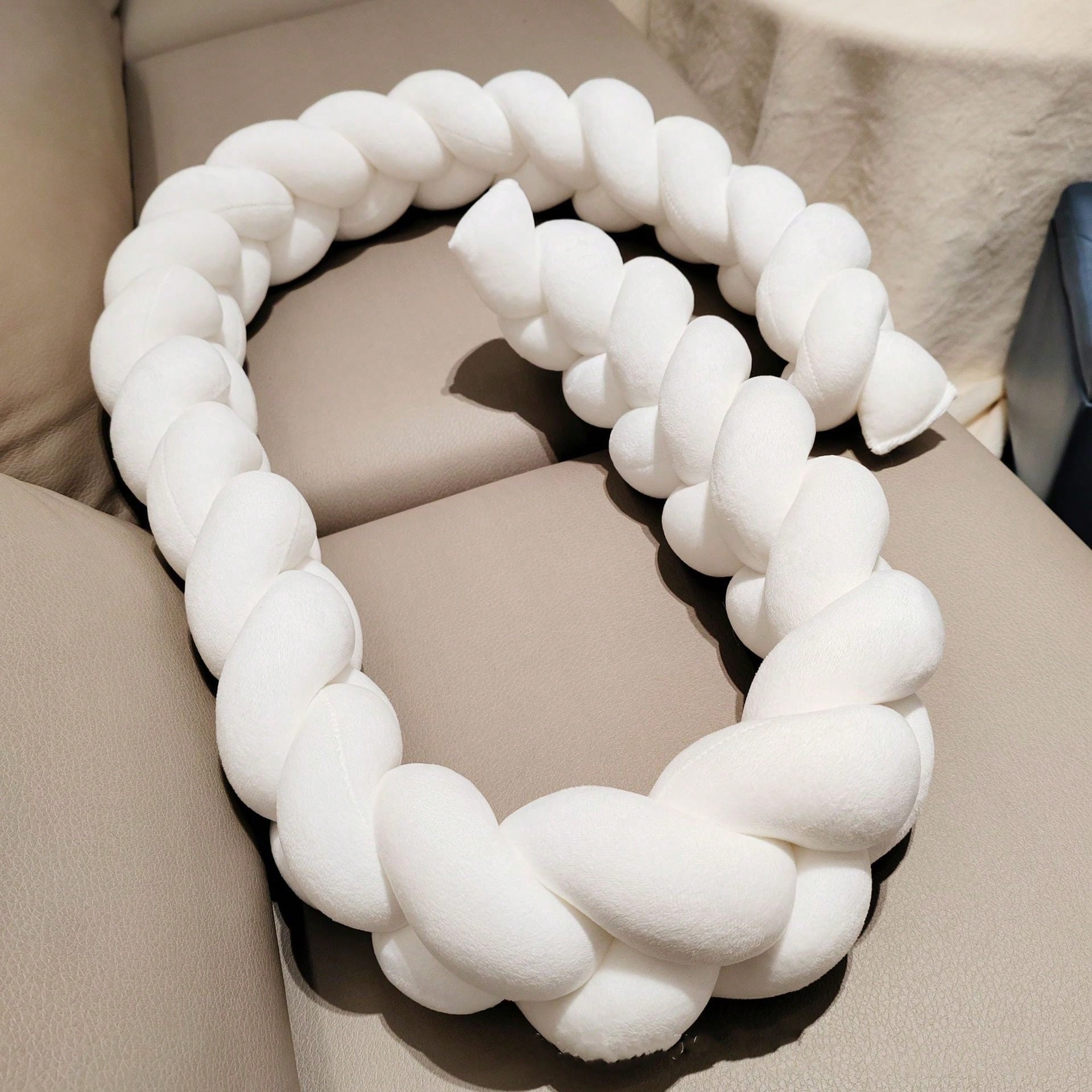 Baby Nursery Pillow - 1 متر/2 متر/3 متر عقدة جديلة