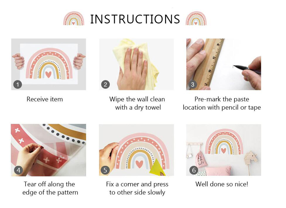 الكرتون 65 قطعة ستار الجدار مل - مراجعة Baby Nursery Products وسعره