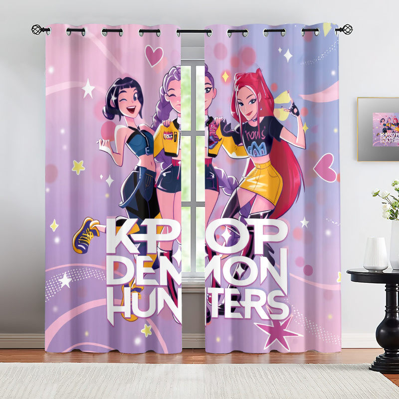 قطعتان من ستائر هاسبرو كي-بوب  - مراجعة Blackout Curtain Nursery وسعره