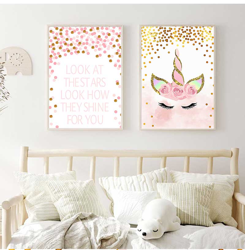 لوحة فنية زخرفية لغرفة نوم الط - مراجعة Baby Nursery Quotes Wall Art وسعره