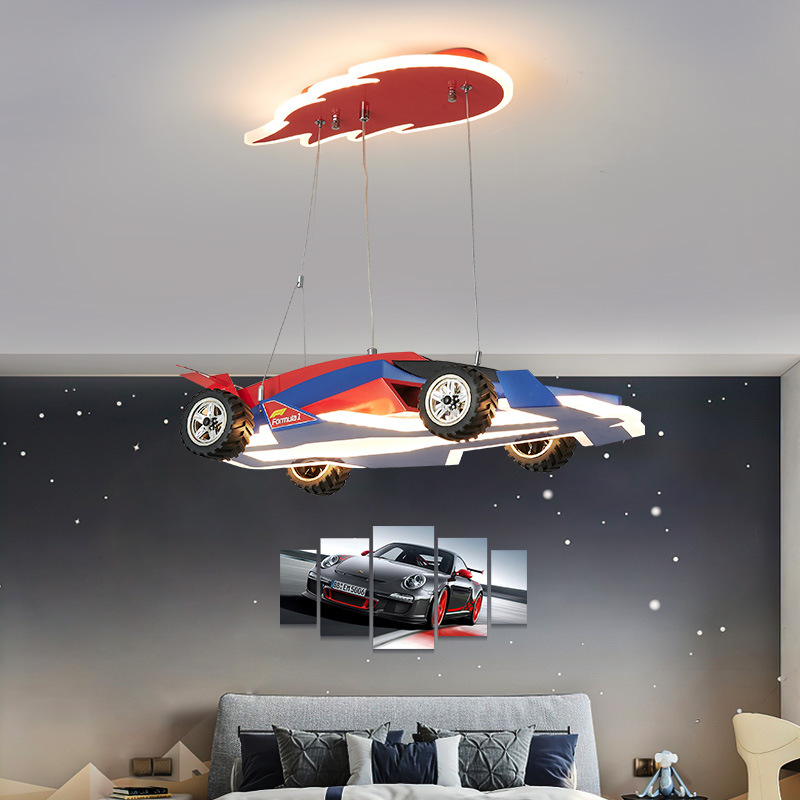 ثريا غرفة الأطفال على شكل سيار - مراجعة Baby Nursery Chandelier وسعره