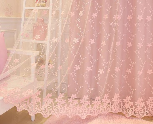 ستارة كورية وردية شفافة للفتيا - مراجعة Blackout Curtain Nursery وسعره