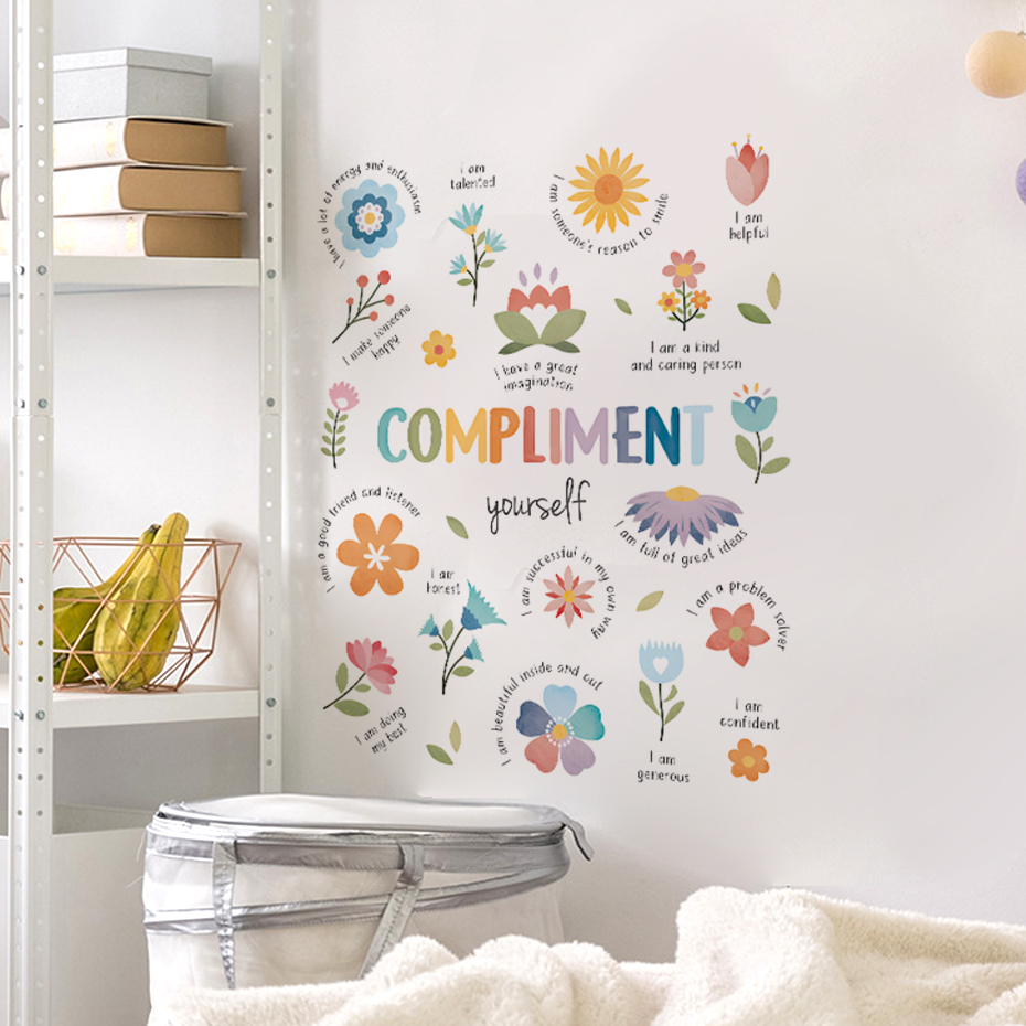 الإنجليزية الملونة ملهمة يقتبس - مراجعة Baby Nursery Quotes Wall Art وسعره