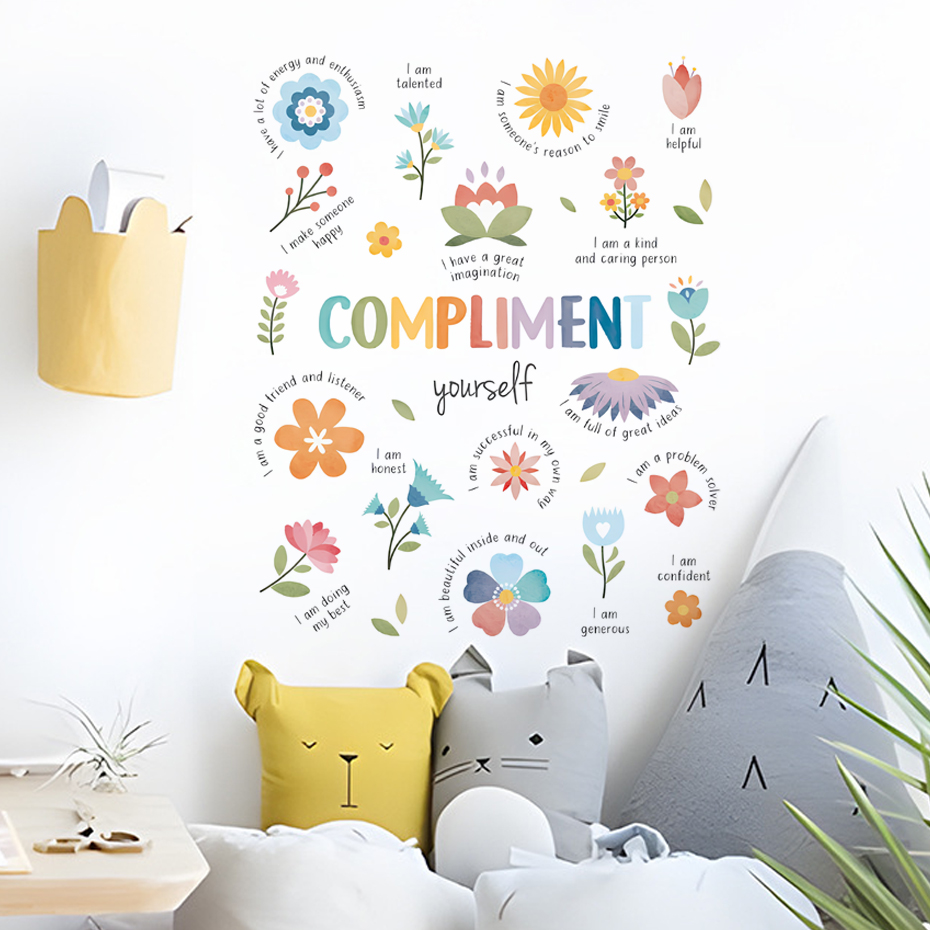 الإنجليزية الملونة ملهمة يقتبس - مراجعة Baby Nursery Quotes Wall Art وسعره