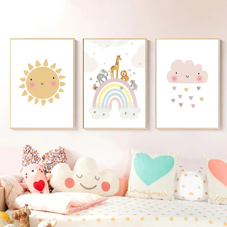 ملصقات وطباعات جدارية على الطر - مراجعة Baby Nursery Fabric وسعره
