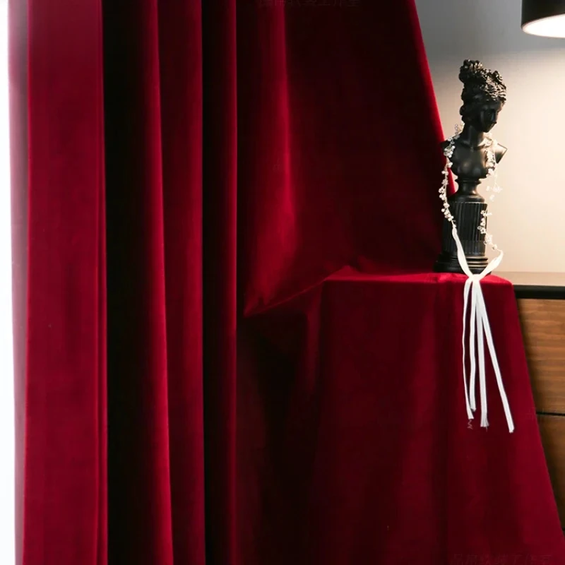 الشمال الحديثة بورجوندي الأحمر - مراجعة Blackout Curtain Nursery وسعره