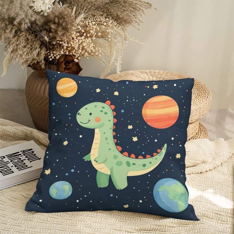 غطاء وسادة بتصميم ديناصور لطيف - مراجعة Baby Nursery Cushion وسعره