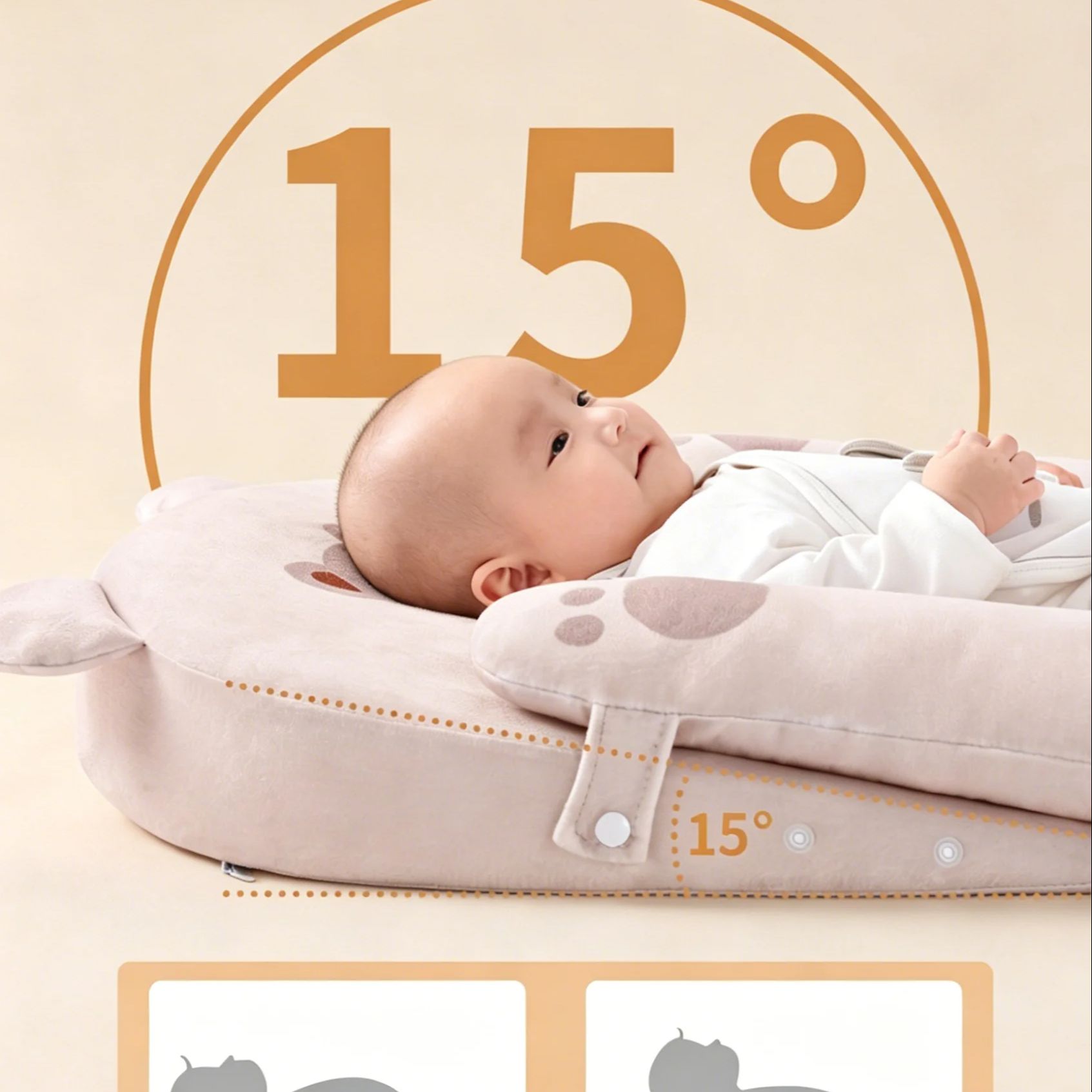 وسادة رضاعة مريحة للأطفال مع ح - مراجعة Baby Nursery Pillow وسعره