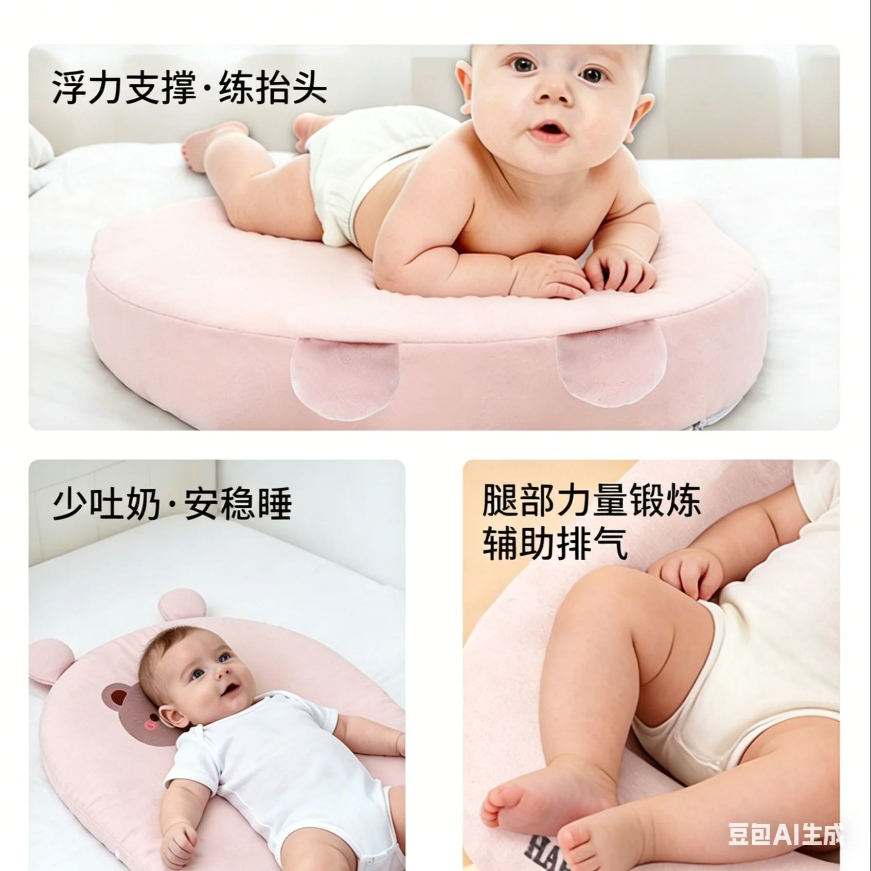 وسادة رضاعة مريحة للأطفال مع ح - مراجعة Baby Nursery Pillow وسعره