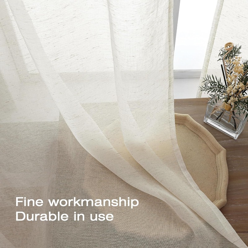 ستائر شفافة من التول بنسيج الك - مراجعة Blackout Curtain Nursery وسعره