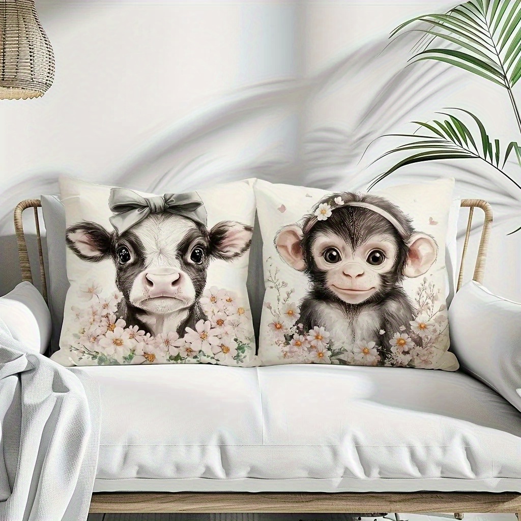 أغطية وسائد لطيفة بتصميم حيوان - مراجعة Baby Nursery Cushion وسعره