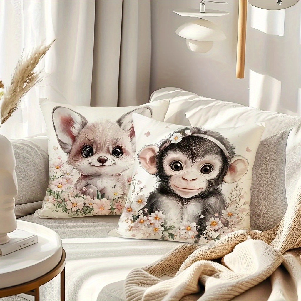 أغطية وسائد لطيفة بتصميم حيوان - مراجعة Baby Nursery Cushion وسعره