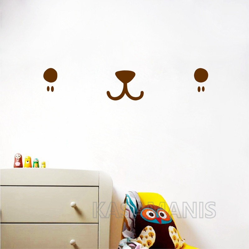 لطيف Kawaii الوجه جدار الفن مل - مراجعة Baby Nursery Set Furniture وسعره