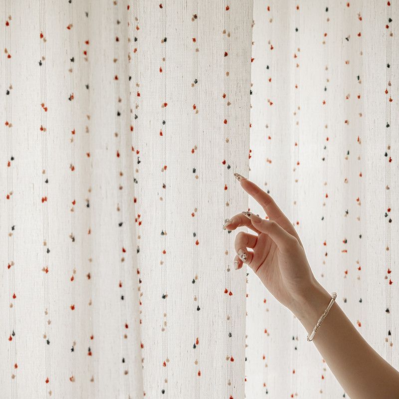 ستارة شفافة من الكتان على طراز - مراجعة Blackout Curtain Nursery وسعره