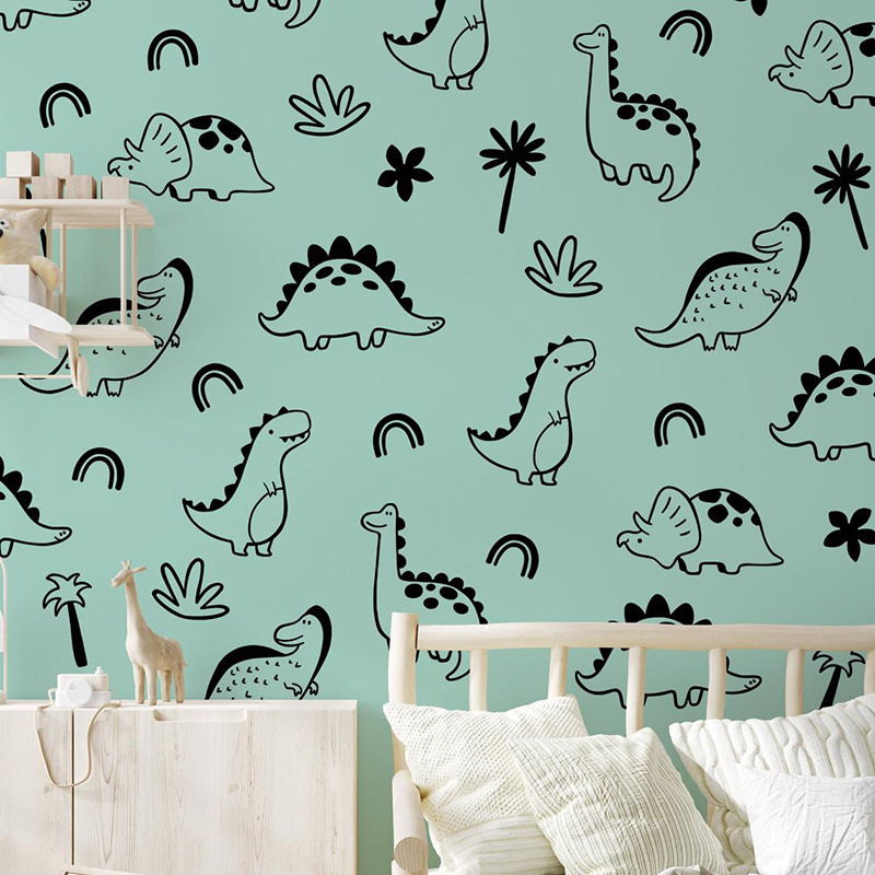 هندسية ديناصور شجرة قوس قزح ال - مراجعة Baby Nursery Products وسعره