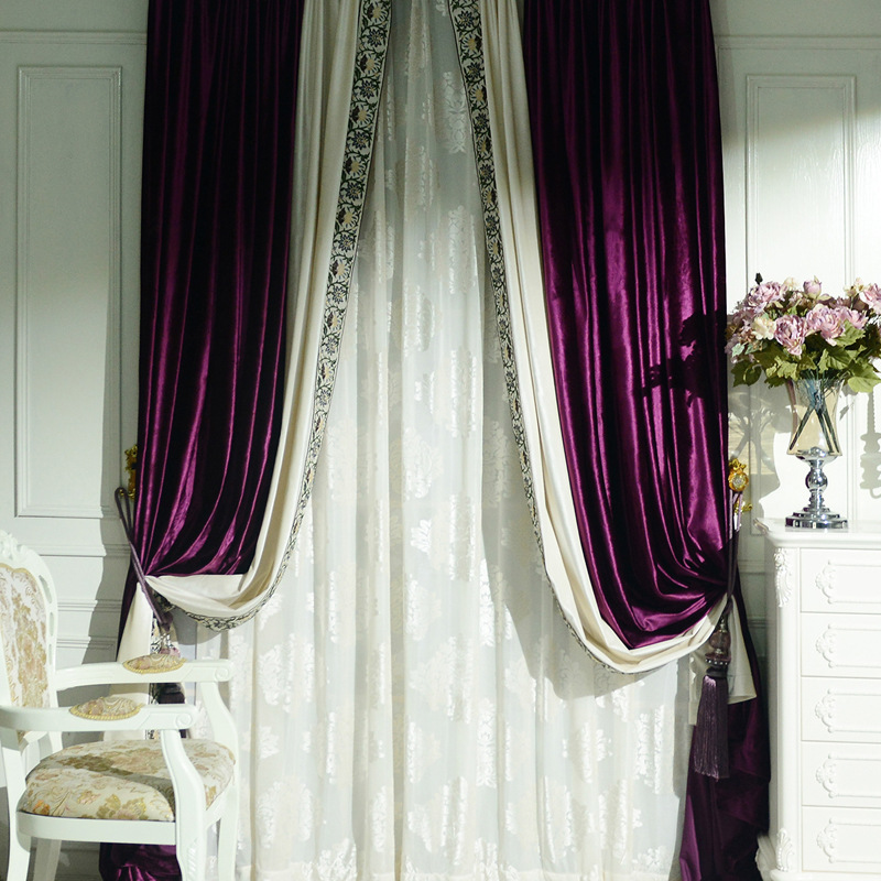 Haute-ستائر مخملية إيطالية مخص - مراجعة Blackout Curtain Nursery وسعره