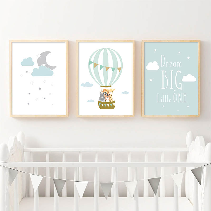 لوحة فنية جدارية لغرفة الأطفال - مراجعة Baby Nursery Quotes Wall Art وسعره
