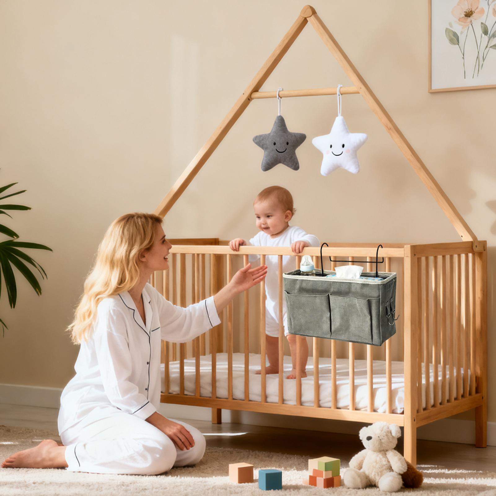 منظم تخزين بجانب السرير قابل ل - مراجعة Baby Nursery Cushion وسعره