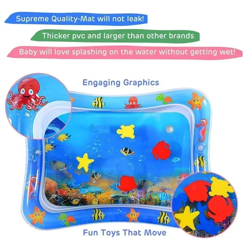 حصيرة لعب مائية قابلة للنفخ من - مراجعة Baby Nursery Pillow وسعره