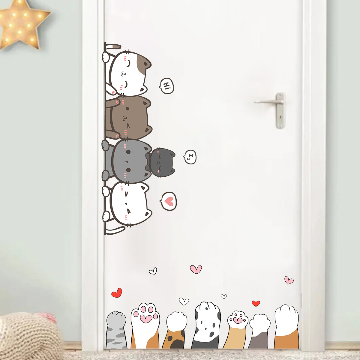1 قطعة الكرتون لطيف القط مخلب  - مراجعة Baby Nursery Set Furniture وسعره