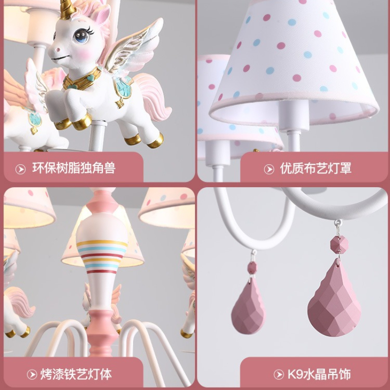 ثريات غرف الأطفال LED، مصابيح  - مراجعة Baby Nursery Chandelier وسعره